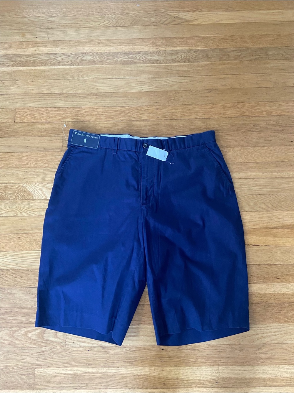 Polo by Ralph Lauren Deep Blue Flat Front Men’s Shorts